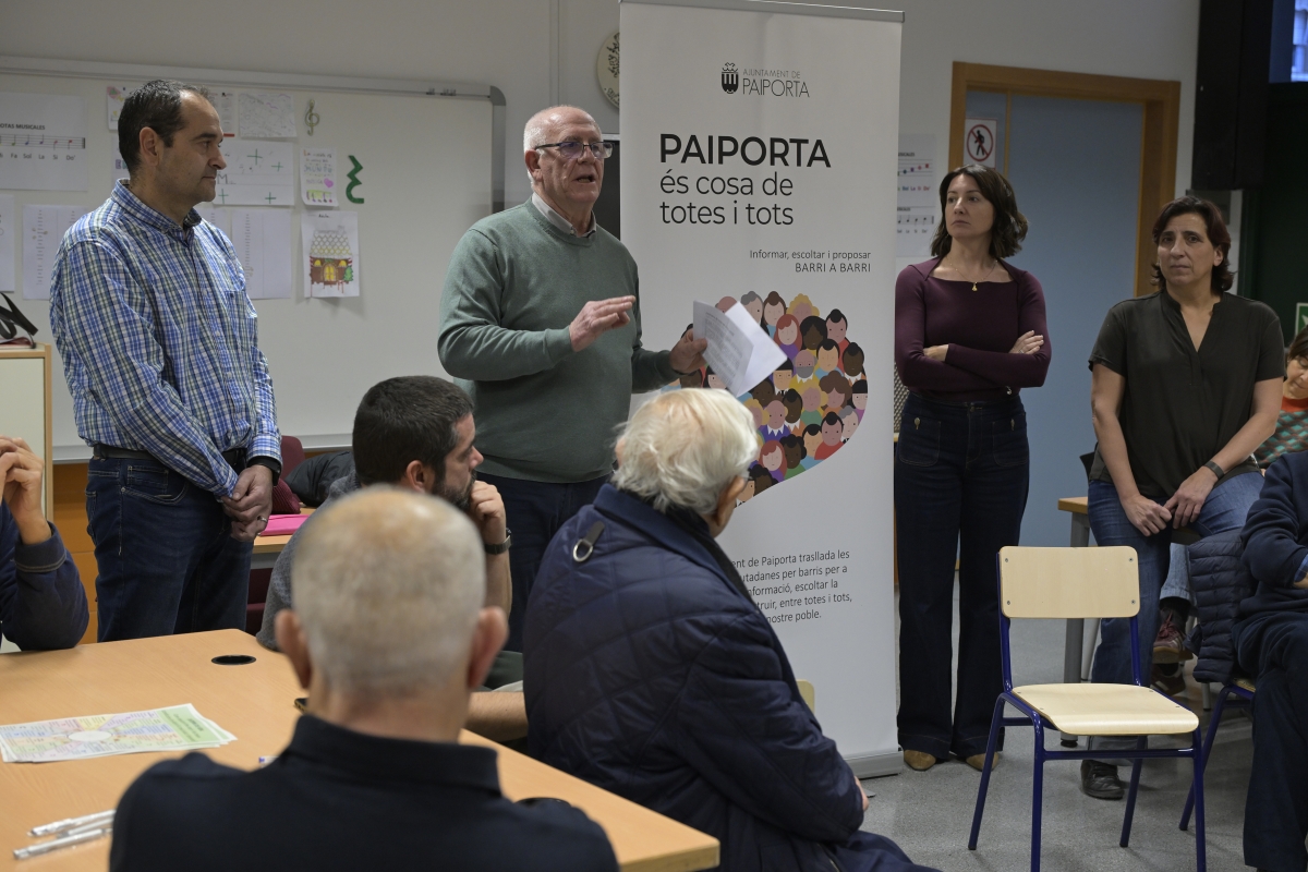 Paiporta inicia los encuentros participativos de reconstrucción por barrios