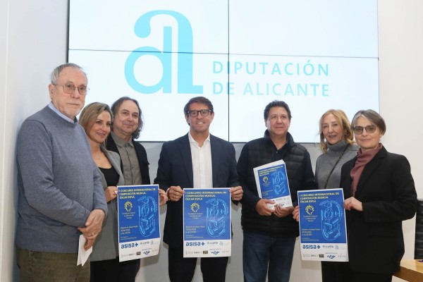 La Diputación de Alicante impulsa un certamen de composición musical dedicado a Óscar Esplá