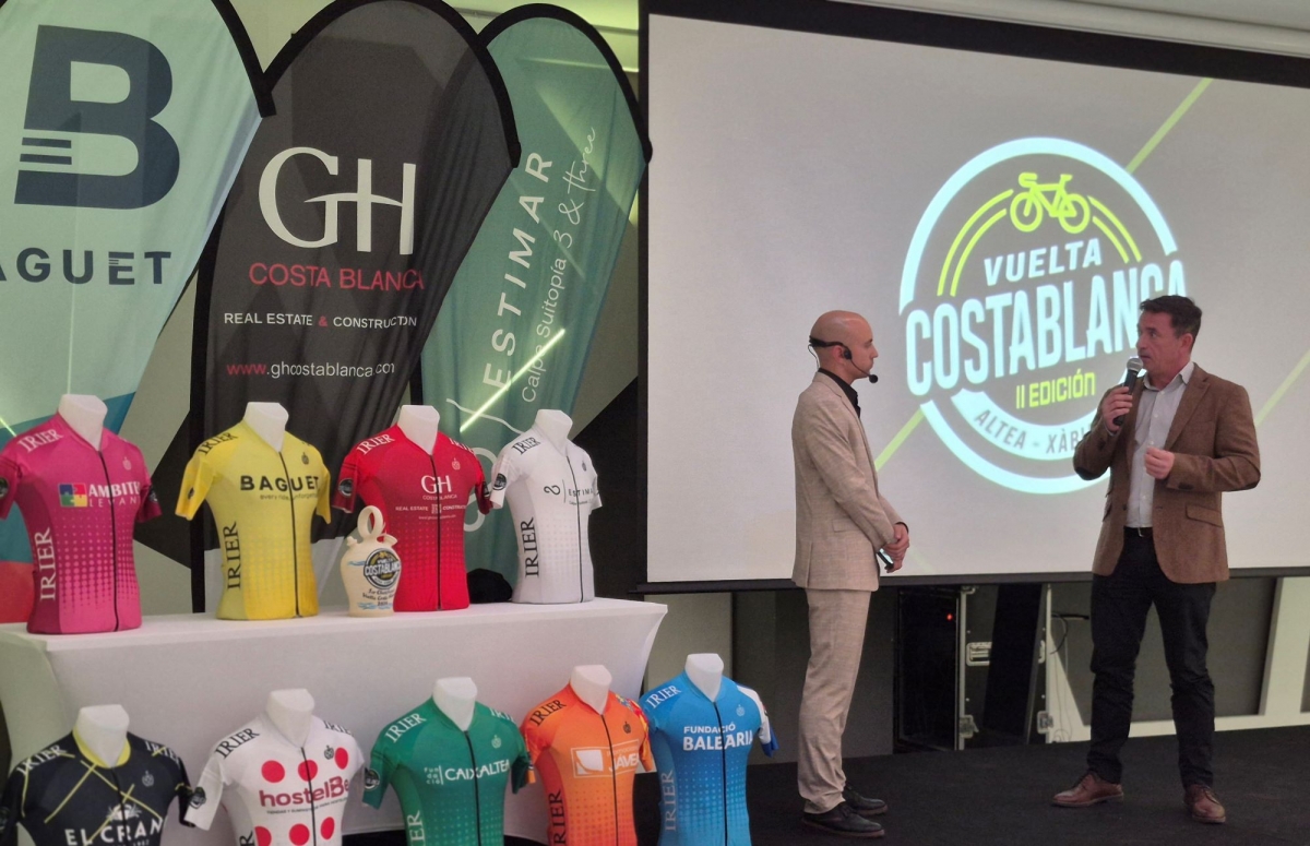 Estimar Calpe Suitopía, patrocinador oficial de la II Vuelta Ciclista Costa Blanca.