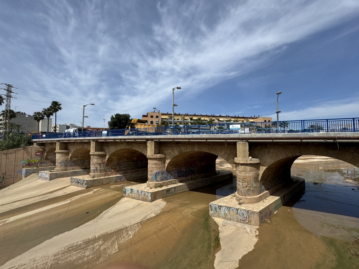 El puente de Catarroja.
