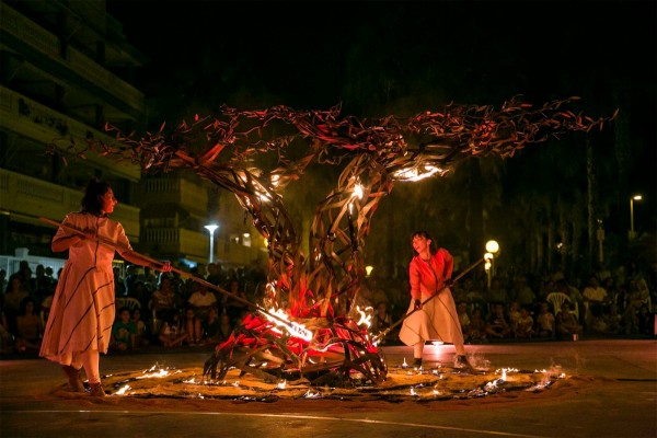 El espectáculo 'Olea' de la compañía castellonense Visitants, celebra su 10º aniversario en escena