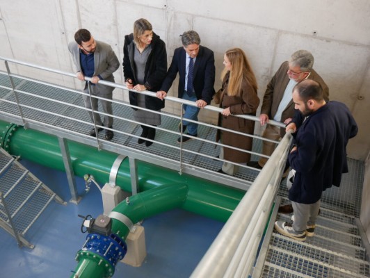 La MCT refuerza el abastecimiento a Crevillent con la llegada de agua desalada y la renovación de la red de suministro