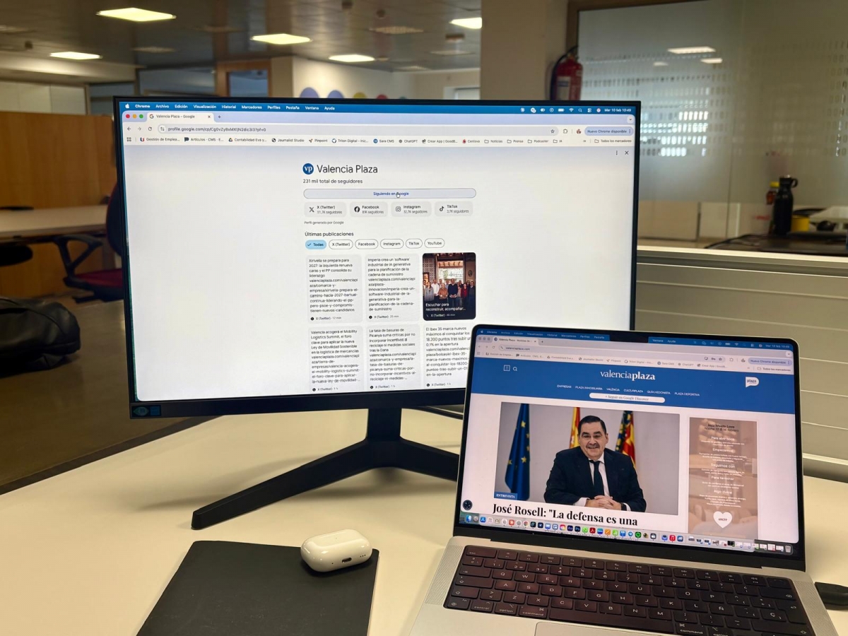 Valencia Plaza en Google Discover: síguenos y recibe la actualidad valenciana directamente en tu móvil