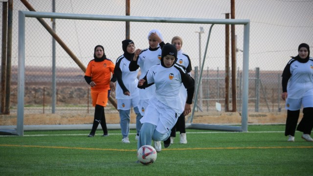 La Fundació VCF dona equipajes en dos campos de refugiados de Jordania