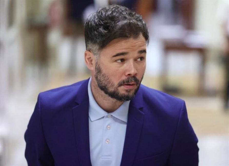 Archivo - El portavoz de Esquerra Republicana (ERC) en el Congreso, Gabriel Rufián - 