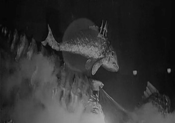 Una imagen antigua del Entierro de la Sardina.