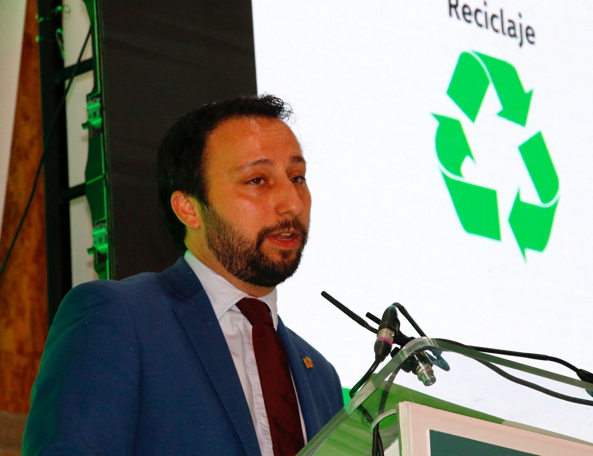 El presidente de Reciplasa, Sergio Toledo.