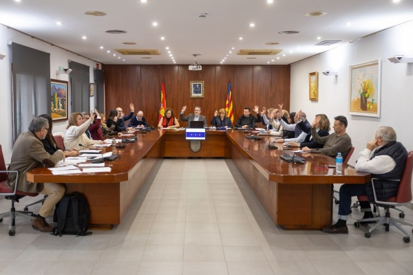 L'Alfàs aprueba el presupuesto de 2026: asciende a 29 millones de euros, un 3,81% más que hace un año
