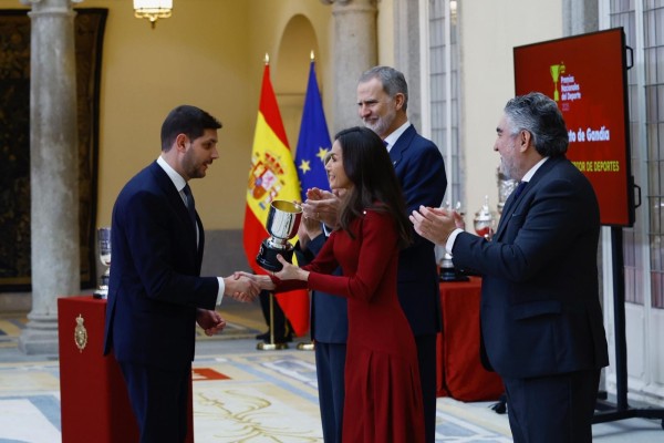 El Reis d'Espanya atorguen a Gandia el Premi Nacional d’Esports 