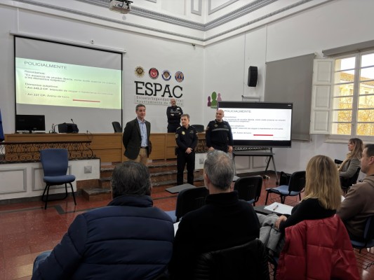 Castelló acoge un curso del Ivaspe para formar a la Policía Local en la lucha contra la ocupación ilegal