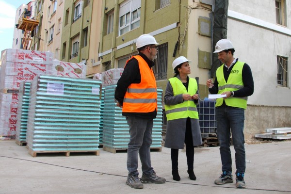 Castelló avanza con el Plan de Barrios: la rehabilitación en bloques del grupo Sequiol alcanza el 70 %