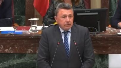 El diputado de Vox Pascual Salvador.