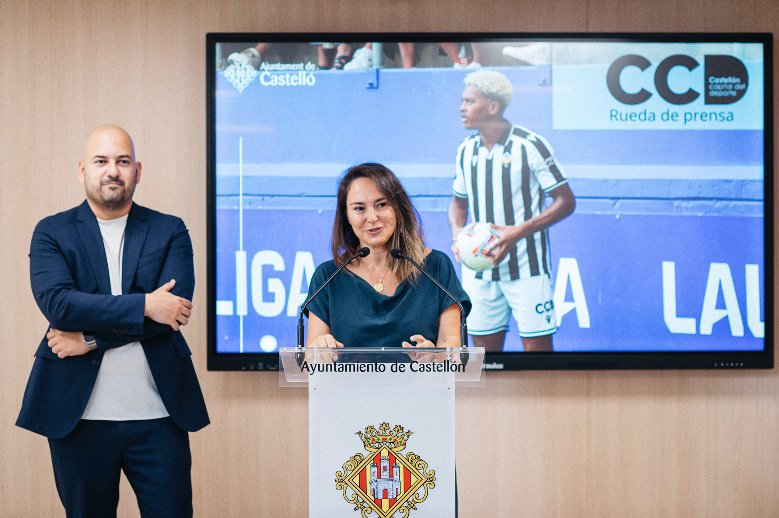 El Castellón promocionará en su equipación la ciudad como 'Capital del Deporte'
