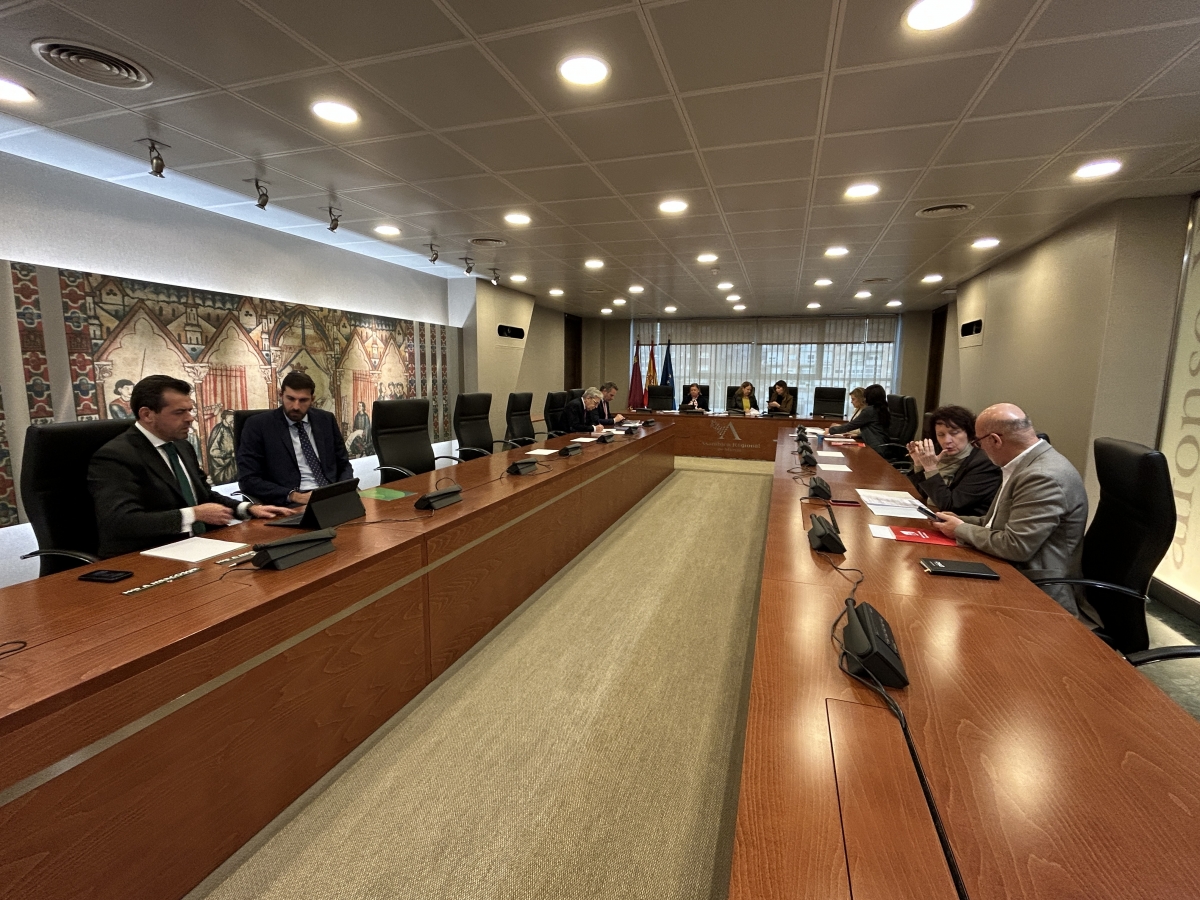 Junta de Portavoces de la Asamblea Regional.