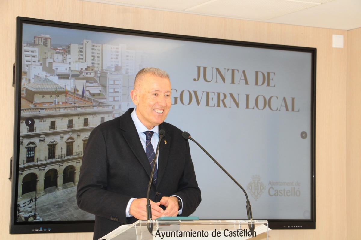 El portavoz del gobierno municipal de Castelló, Vicent Sales.