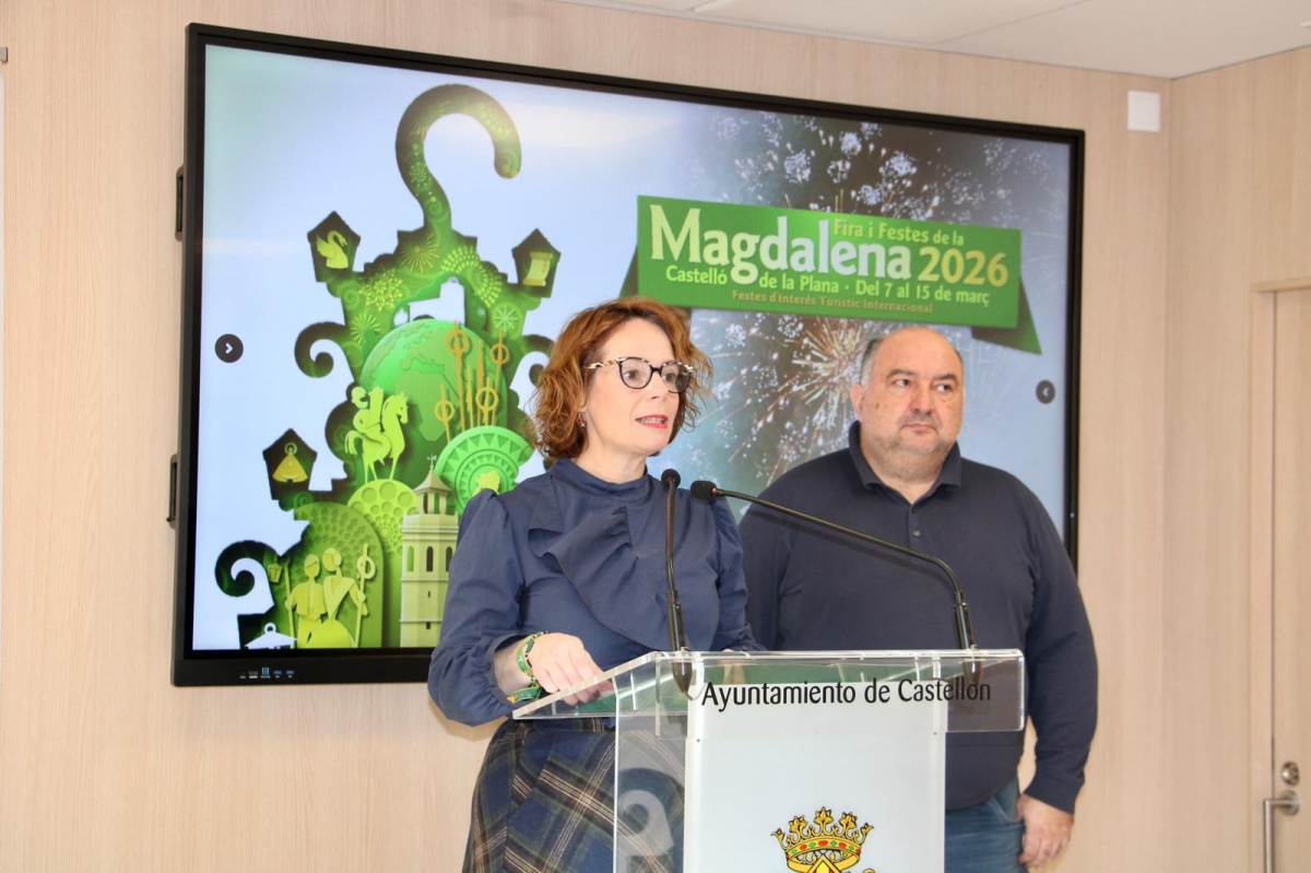 Mascletaes, castillos y piromusical con 300 drones: Castelló presenta el programa pirotécnico de Magdalena