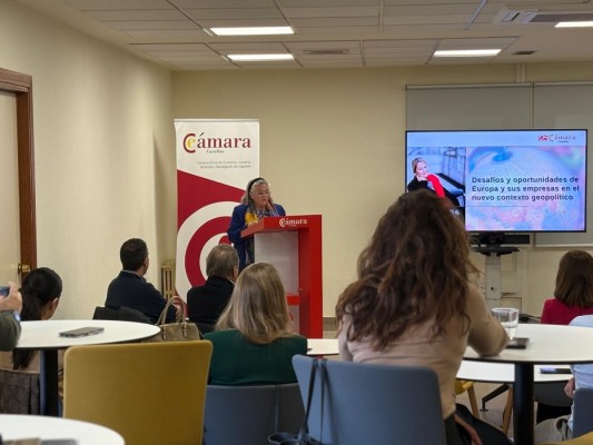 Inmaculada Rodríguez-Piñero analiza los retos geopolíticos de las empresas en el 125 aniversario de Cámara Castellón