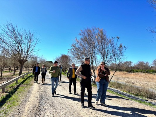 Orihuela impulsa la recuperación ambiental del Segura con las obras del proyecto Refluye Mi Río