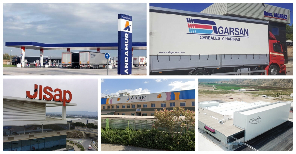 Así queda el ranking de las empresas que más venden de Lorca: Andamur toma la corona y La Comarca entra al 'top 5'