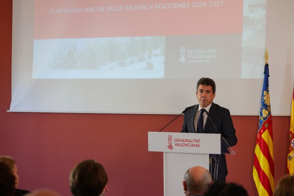 Mazón destaca la creación de 22 unidades de salud mental en centros educativos 