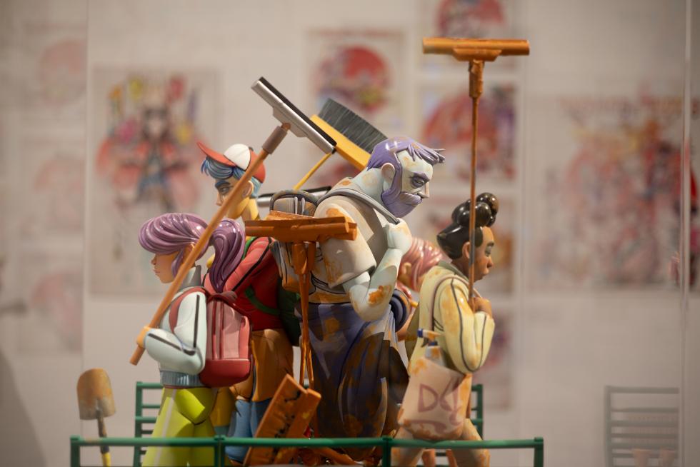 El Centre del Carme presenta la primera exposición del ilustrador valenciano Paco Camallonga