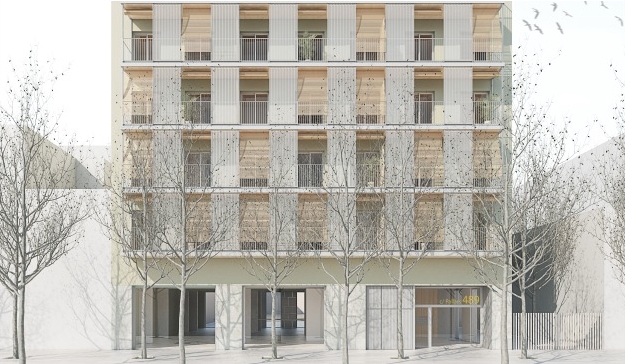 Vivienda industrializada en Torrent.