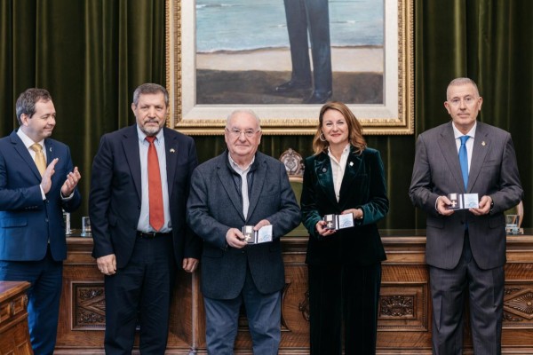 Castelló y el Banco de Alimentos, reconocidos por el Gobierno de Ucrania por su 