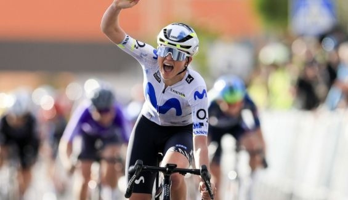 La ciclista Cat Ferguson. - 