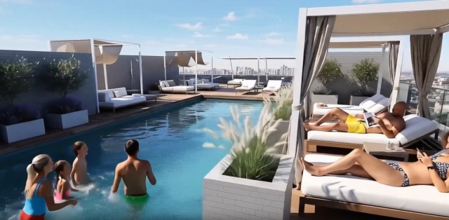 Luz verde a la construcción de un residencial de 201 viviendas con jardines, gimnasio y piscina en el centro urbano de Molina de Segura
