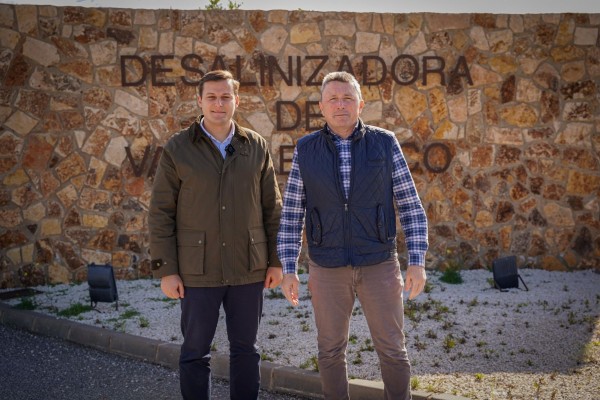 Vox rechaza la planta solar fotovoltaica de la desaladora de Valdelentisco por ser terrenos de regadío