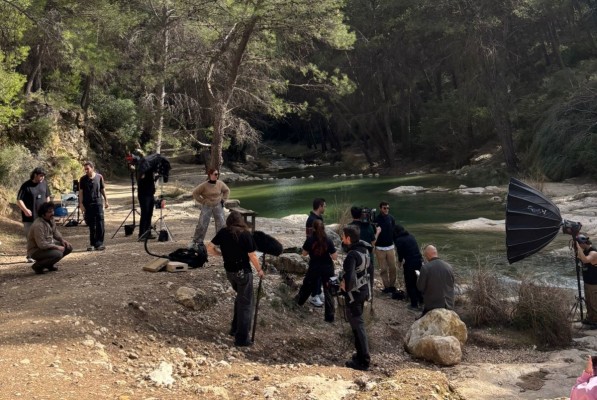 Finaliza el rodaje de 'El Desvío', la película de Javier Pereira que recorre la Región de Murcia en coche