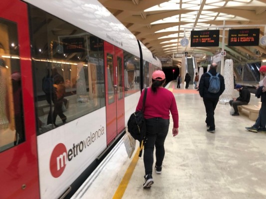 Metrovalencia facilita la movilidad de 7,7 millones de usuarios en enero