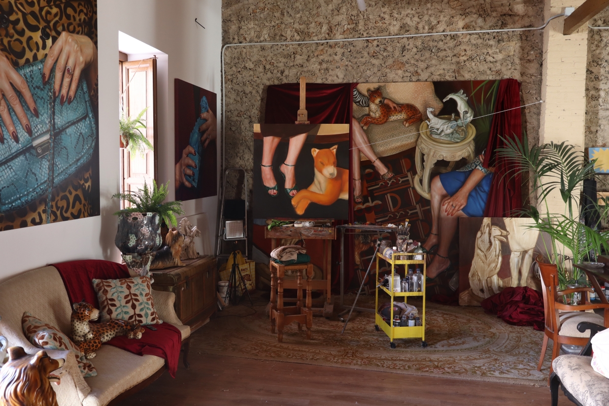 Obra de Antonio Ovejero - Imagen cedida por La Hidráulica Obra de Antonio Ovejero