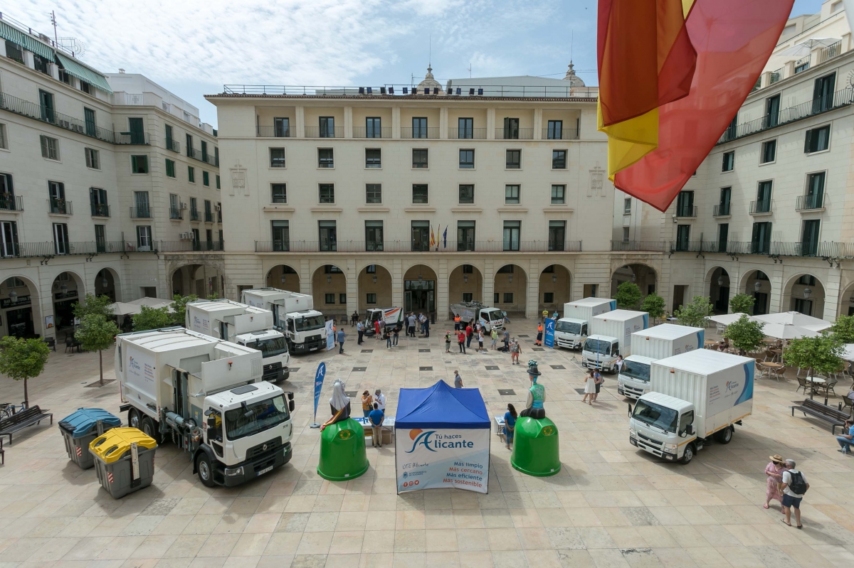 Alicante dobla en la última década la recogida de envases y cuadruplica el cartón con cifras récord