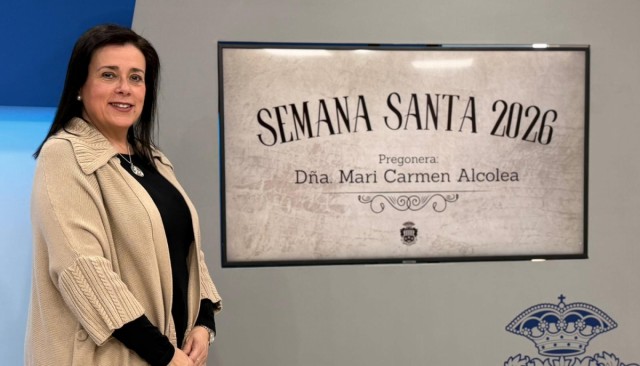 La edil Mari Carmen Alcolea, elegida pregonera de la Semana Santa de Archena
