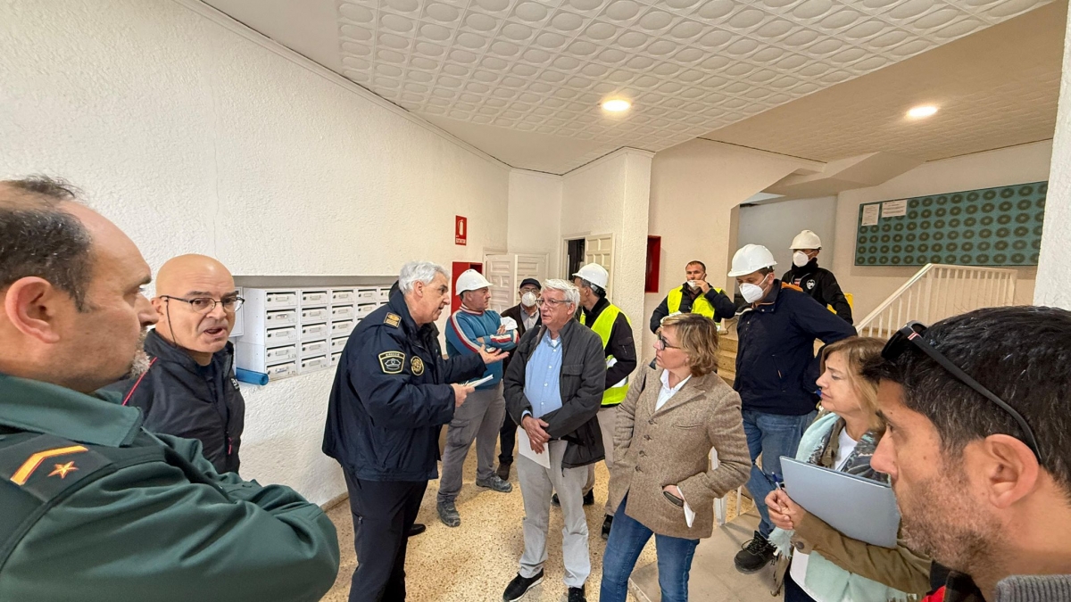 Los vecinos afectados por el incendio de la finca de Jávea Park ya pueden volver a sus casas