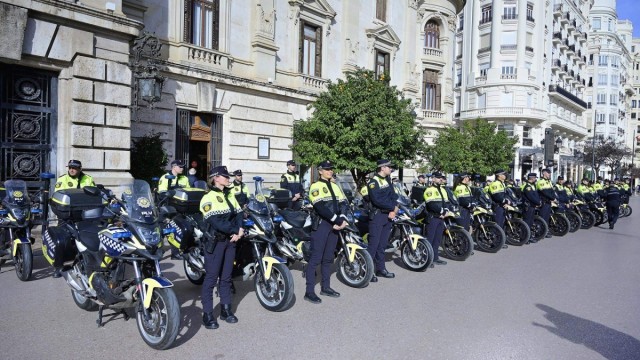 València refuerza la Seguridad Vial de la Policía Local con 34 nuevos agentes en moto