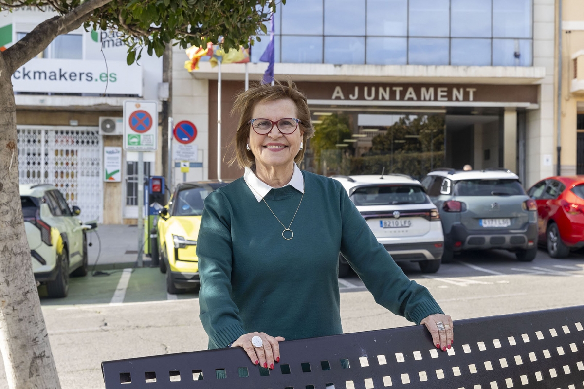 Conxa García, alcaldesa de Picassent. 