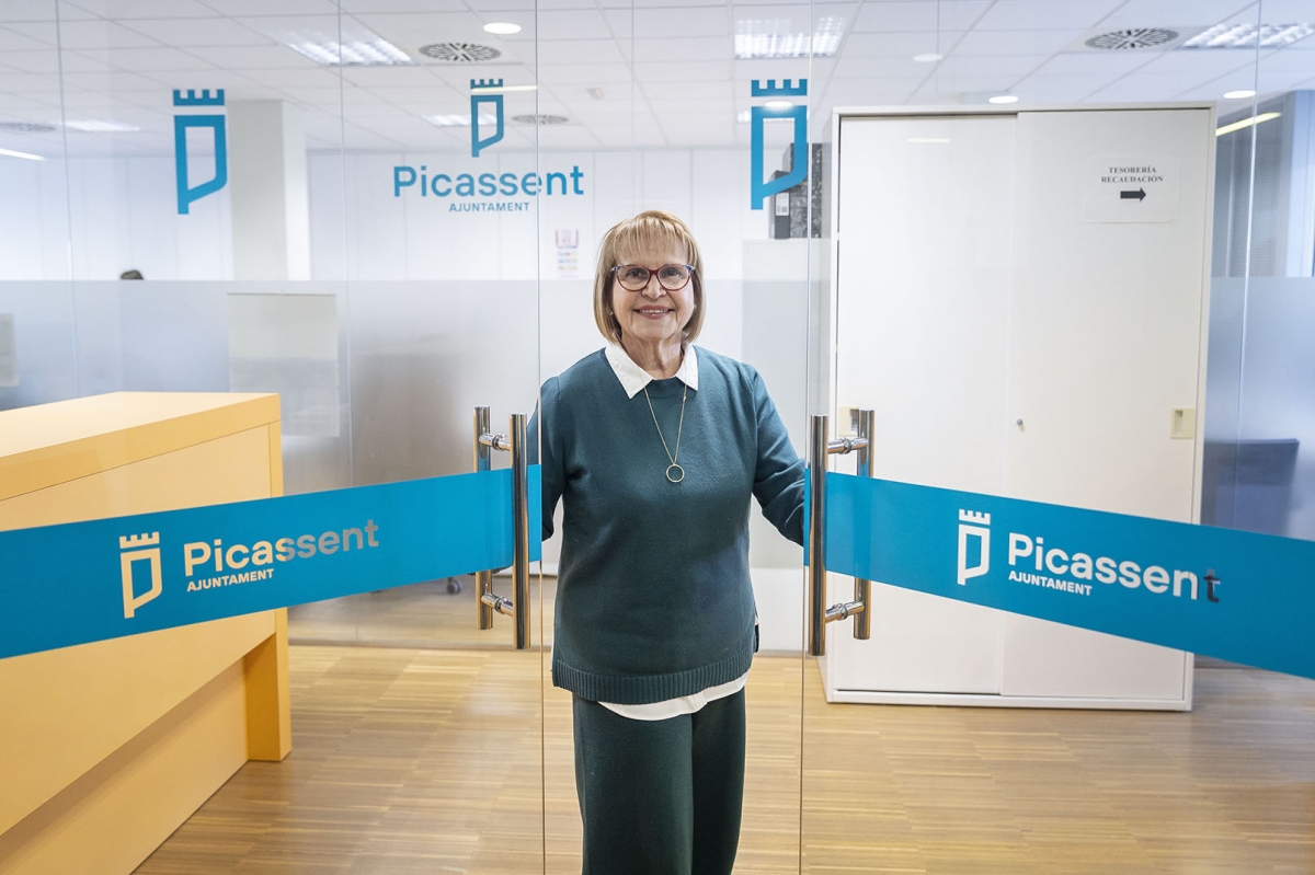 Conxa García, alcaldesa de Picassent. 