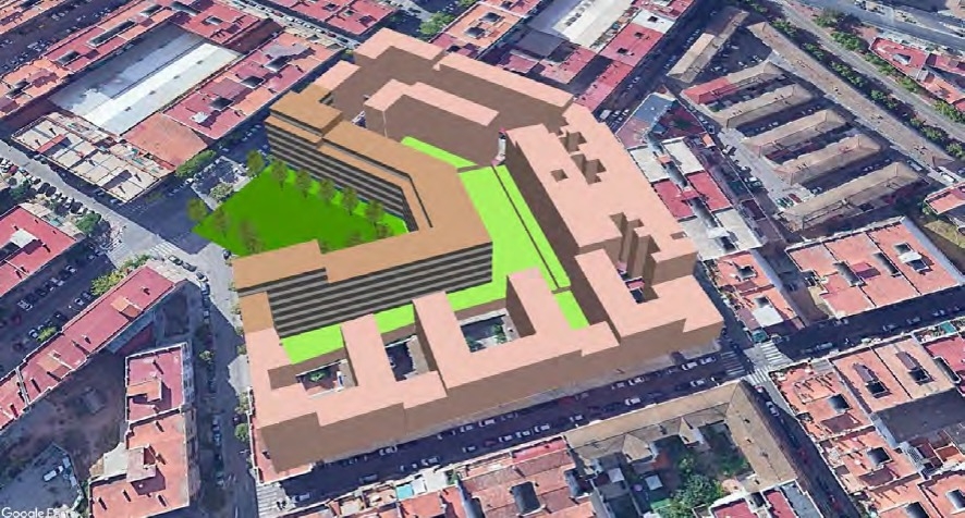 LandCo culmina una manzana en Benicalap con un PAI que sumará unas 100 viviendas y una nueva plaza