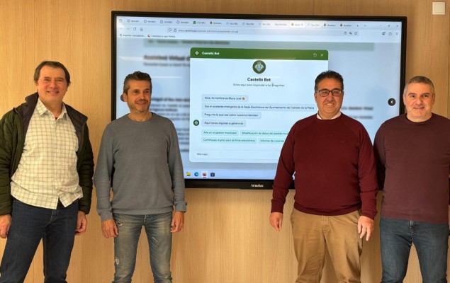 Castelló lanza 'Maria José', un asistente de inteligencia artificial para ayudar en trámites electrónicos