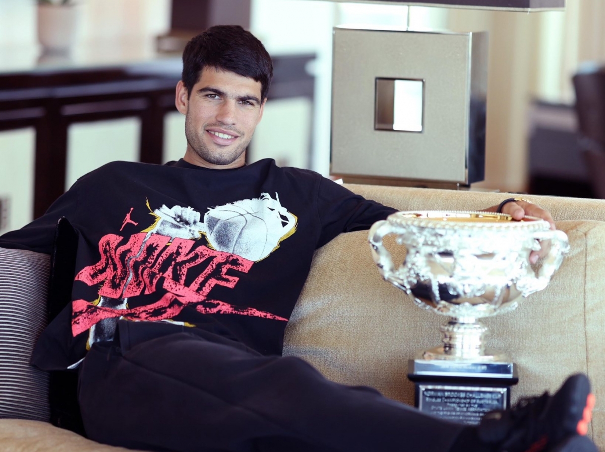 Alcaraz busca en Doha volver a ser campeón, como hizo tras sus últimos Roland Garros y US Open