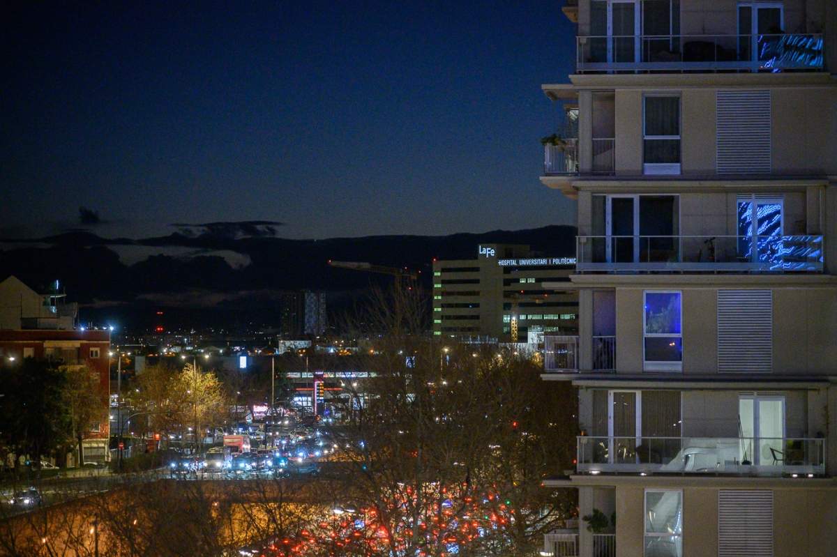 Imagen de un bloque de viviendas en Malilla. - Foto: KIKE TABERNER Imagen de un bloque de viviendas en Malilla.
