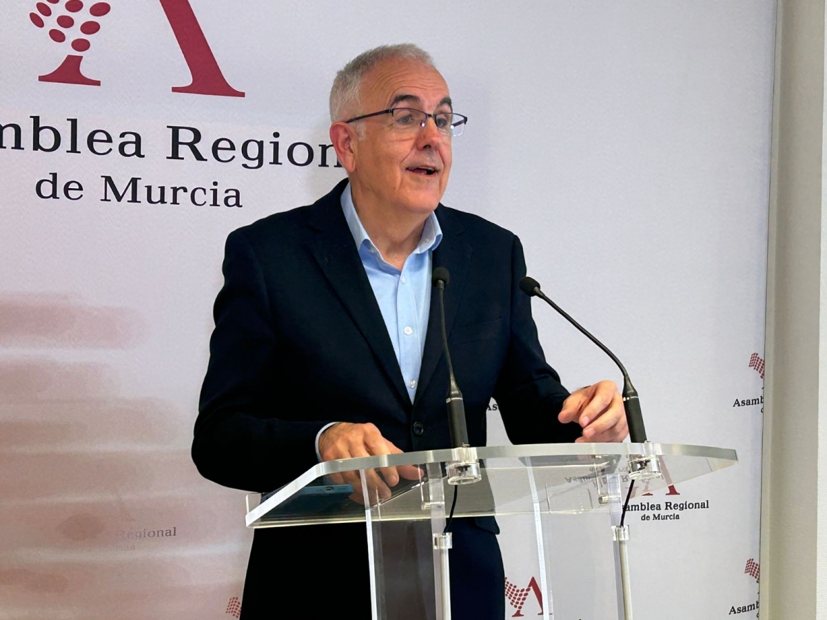 Alfonso Martínez Baños, diputado del PSRM-PSOE.