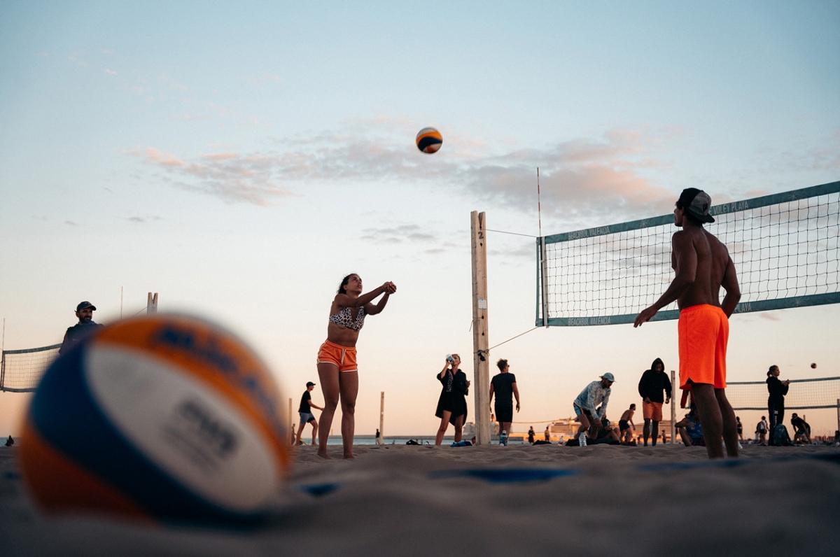 La instalación municipal BeachBol consagra a València como referente internacional del vóley playa