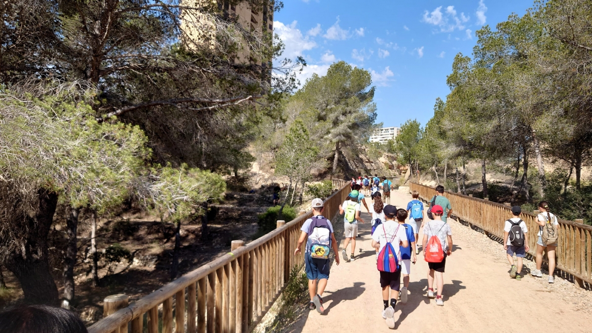 El parque urbano El Moralet de Benidorm revalida el galardón ‘Sendero Azul’ en 2026