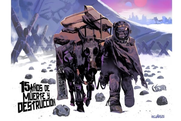 Thor se da una vuelta por Murcia de la mano del dibujante de Marvel Esad Ribic: arrancan las actividades paralelas del 'Sombra'