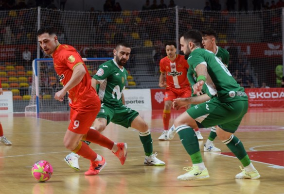 El Jimbee Cartagena disputará la Final a Cuatro de la Copa del Rey tras ganar por 7-2 al Inter