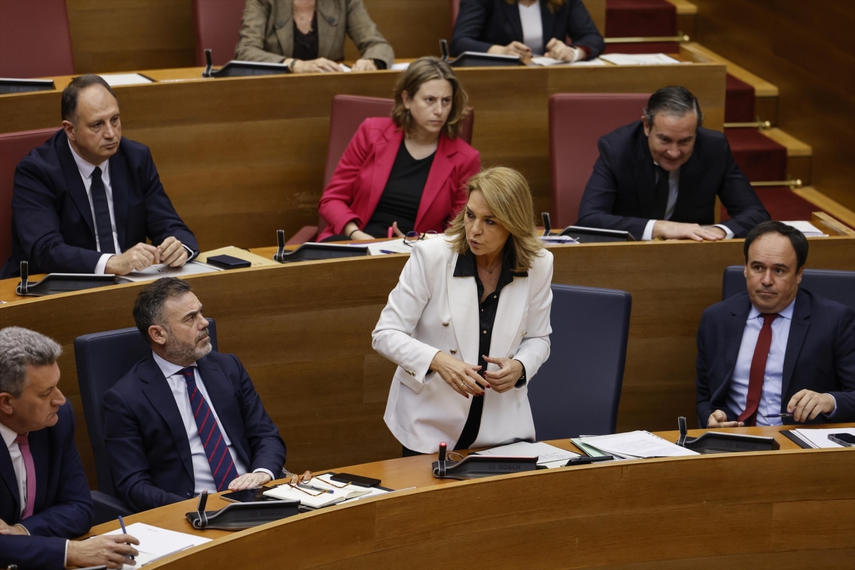 La vicepresidenta primera y consellera de Vivienda de la Generalitat, Susana Camarero