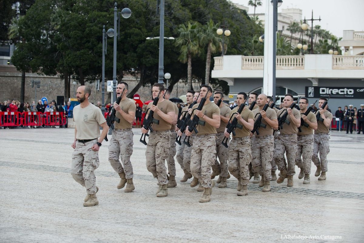 La Infantería de Marina celebra en Cartagena su 489º aniversario con actos abiertos al público